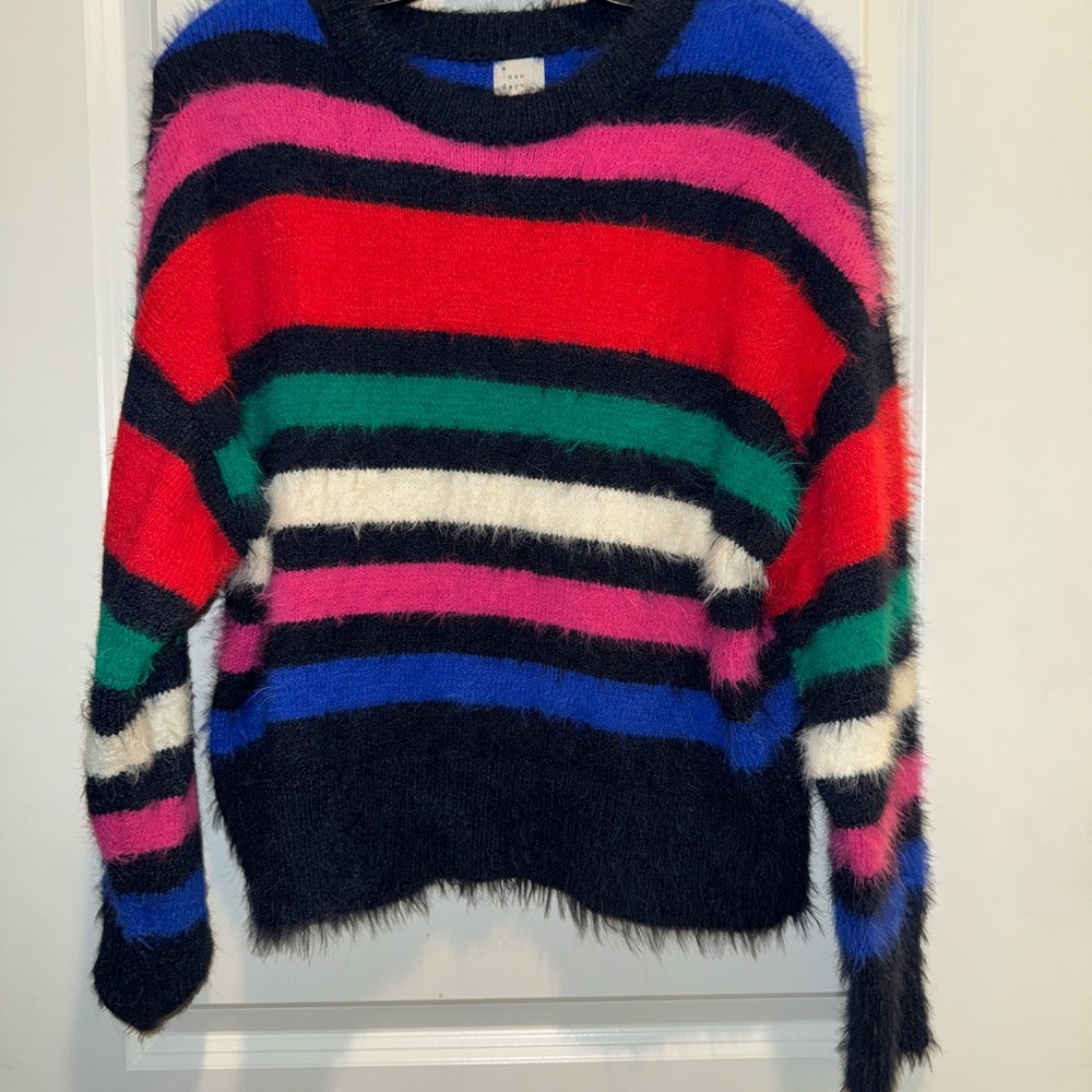 Colorful Striped Sweater
